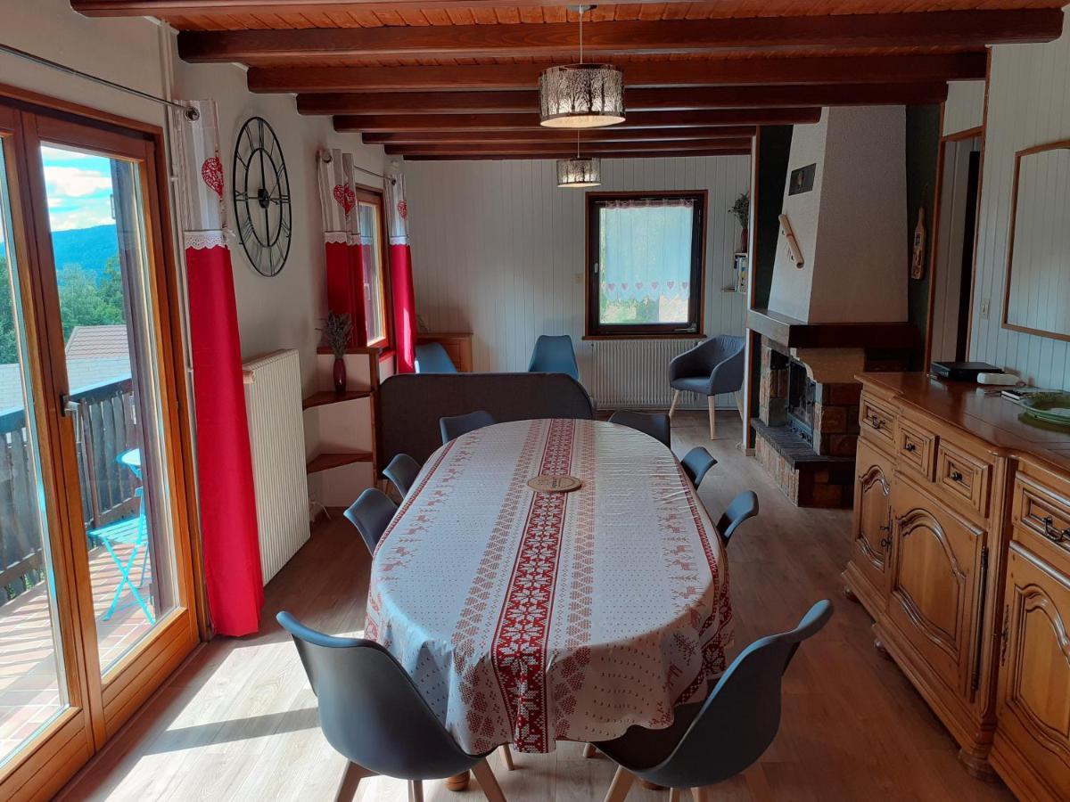 Chalet Les Chardons Gérardmer Exteriör bild
